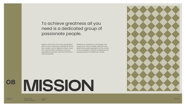 Brand proposal template to design presentation of your next business meeting