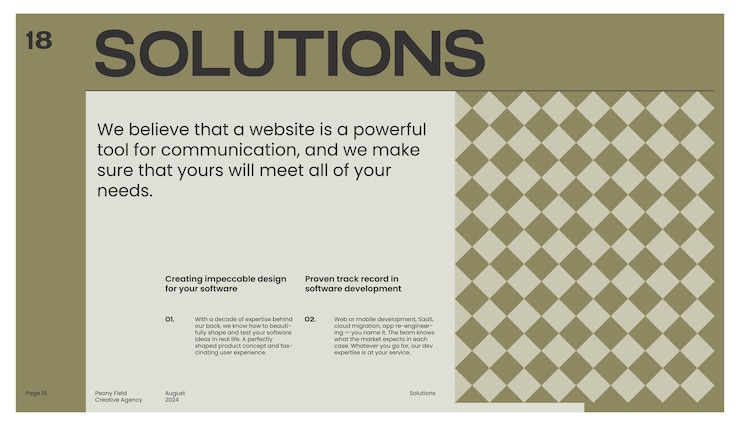 Vector brand proposal template to design presentation of your next business meeting