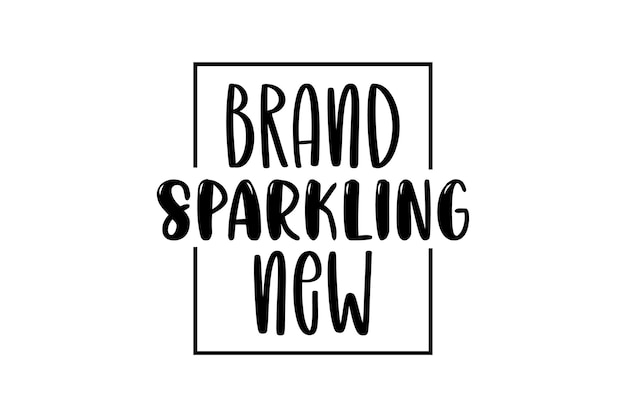 brand sparkling new svg