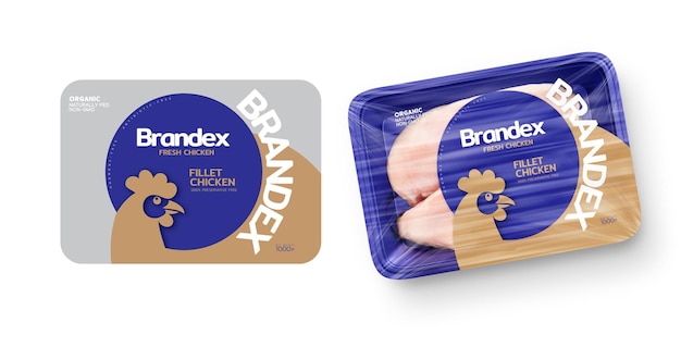 Brandex Filet Kip verpakkingsontwerp