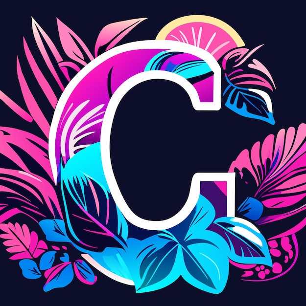 Branding identiteit Corporate C logo vector ontwerpsjabloon