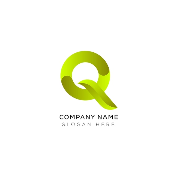 Branding identiteit corporate vector Q logo ontwerp