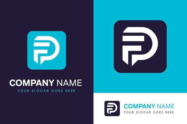 Branding identity corporate a logo vector design template