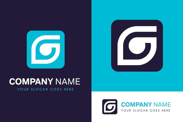 Branding identity corporate a logo vector design template