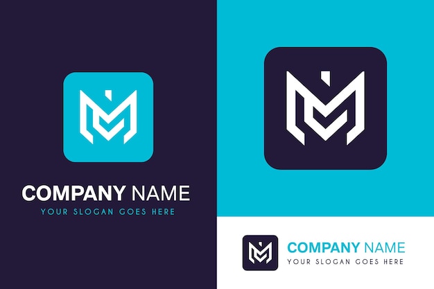 Branding identity corporate a logo vector design template