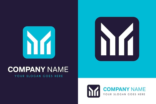 Фирменный стиль Корпоративный векторный дизайн логотипа Шаблон