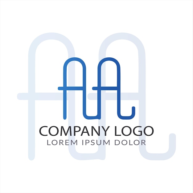 Branding identity corporate vector logo a design