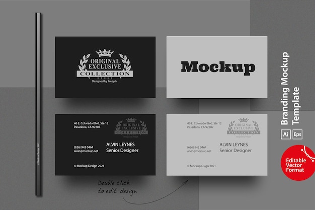 Modello di mockup del marchio