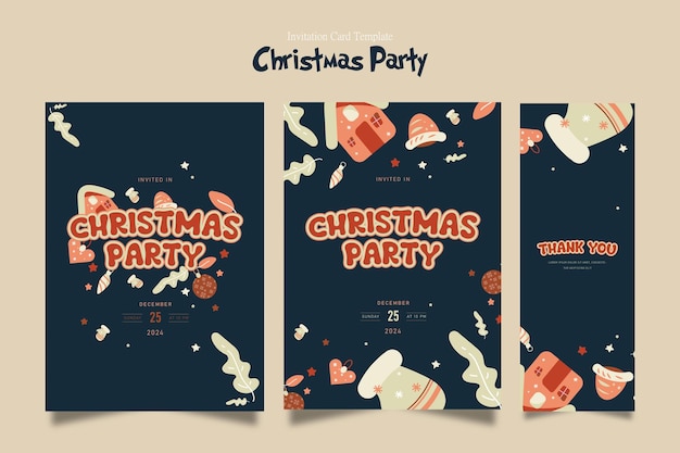 Branding set For Christmas Party