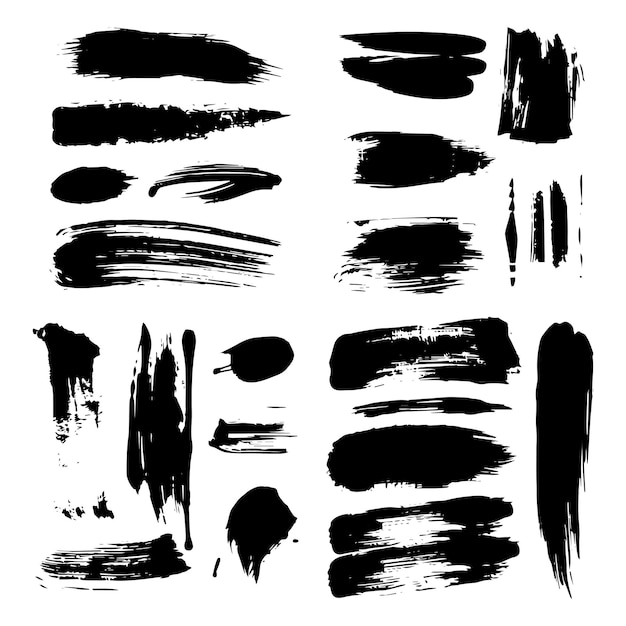 대담 한 검은색 디자인 그림 을 그린 일러스트레이션