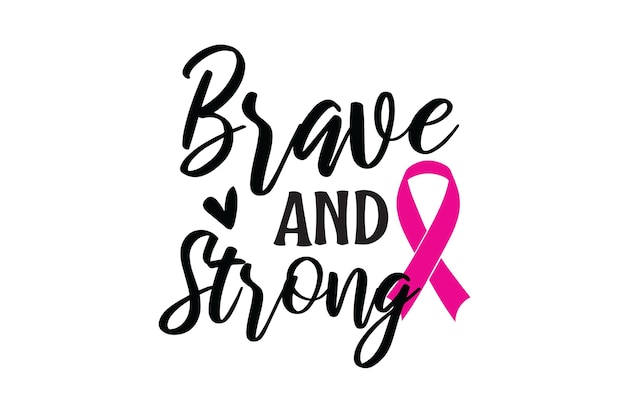 Brave And Strong Vector File