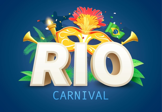 Brazil carnival background