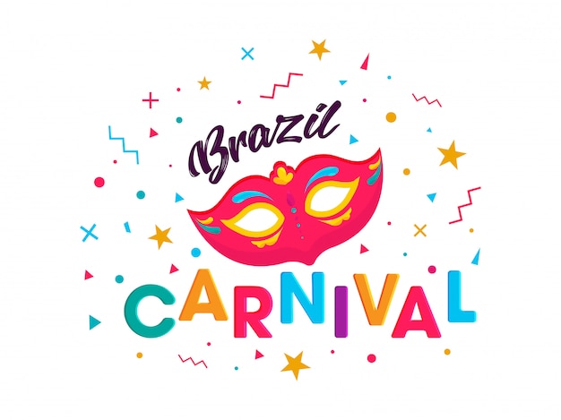 Brazil carnival party background.