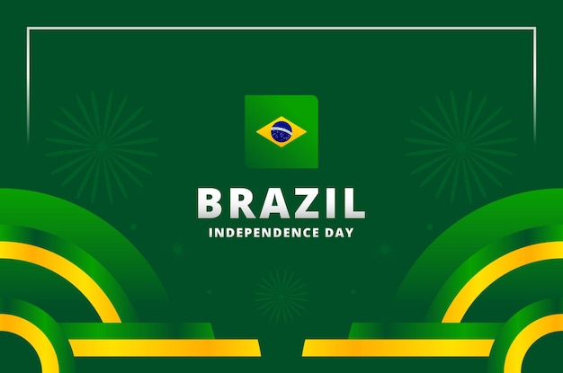 Brazil Independence Day Design Template