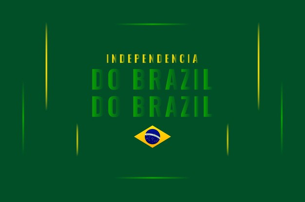 Brazil Independence Day Design Template