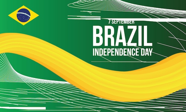 Vector brazil independence day