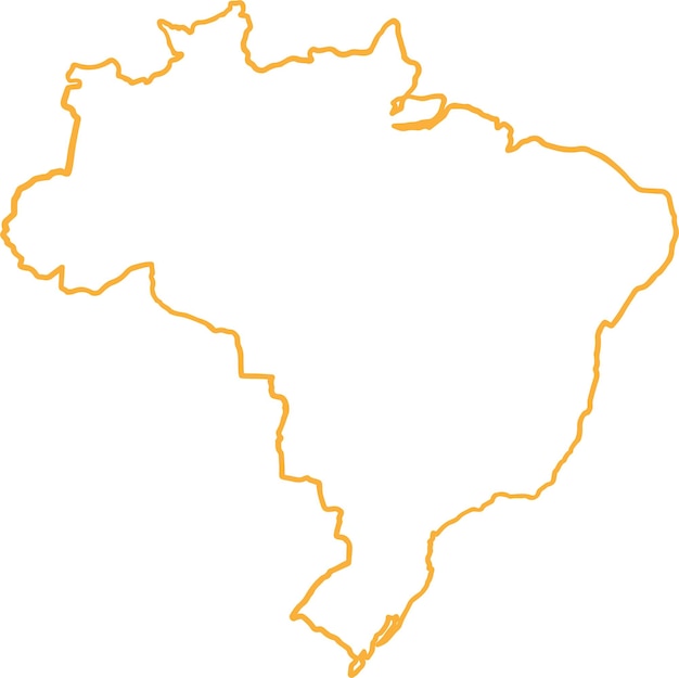 Vector brazil map