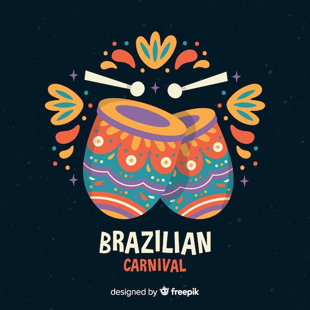 Brazilian carnival background