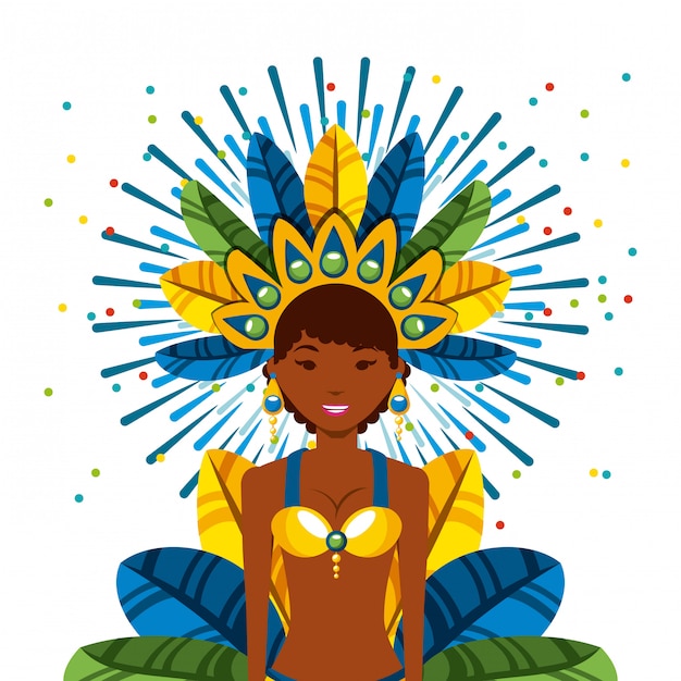 Vector brazilian culture design