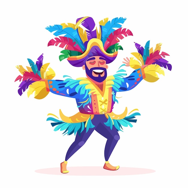 Brazilië_Carnival_Samba_Danser_Character_Party