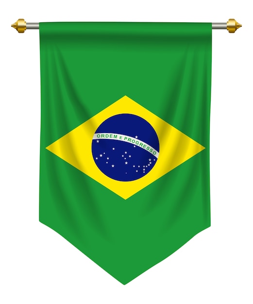 Brazilië Wimpel