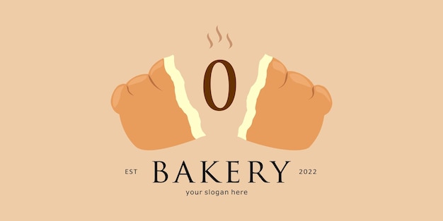 Bread Baker Logo Design with Letter A