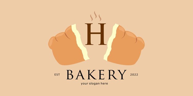 Bread Baker Logo Design with Letter A