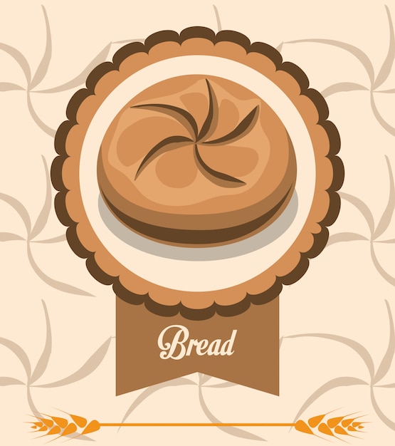 パンとベーカリーのデザイン