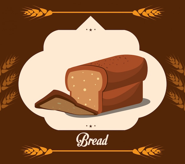 Bread and bakery design 