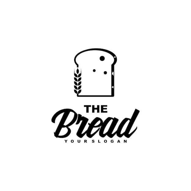 Vector bread bakery vector logo design