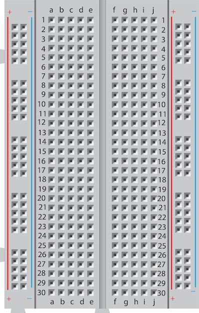 ベクトル ブレッドボード