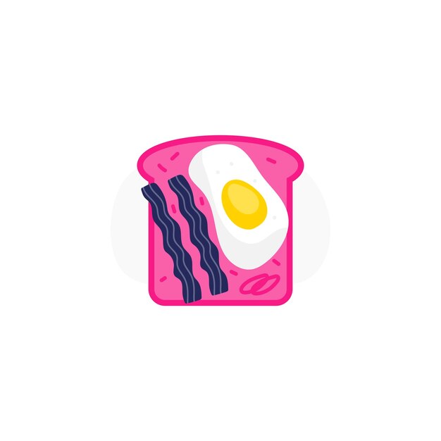 Vector bread flat icon