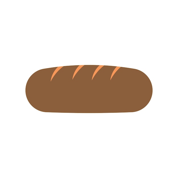 Bread icon vector illustration template design