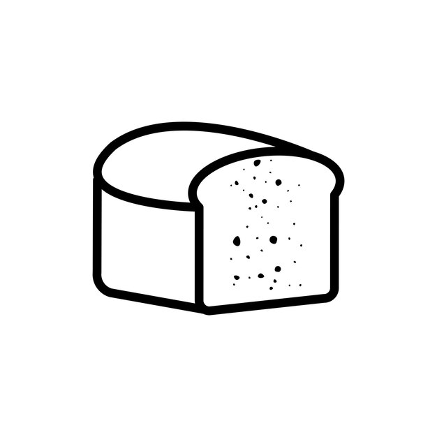 Bread icon vector ontwerp sjablonen