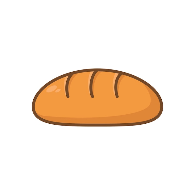 bread icon vector ontwerp sjabloon op witte achtergrond
