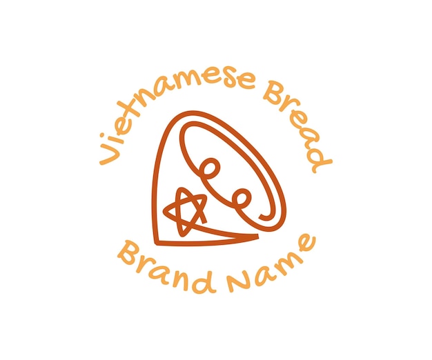 Vector bread logo icon design template elements usable for branding and business logos