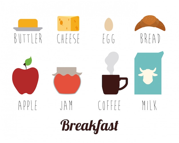 朝食デザイン
