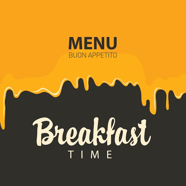 breakfast time poster