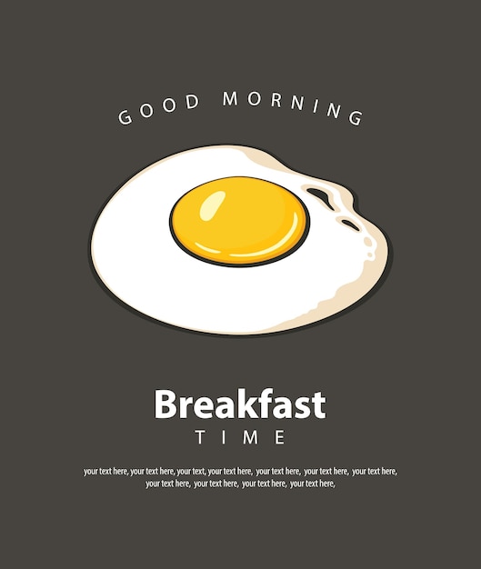 breakfast time poster