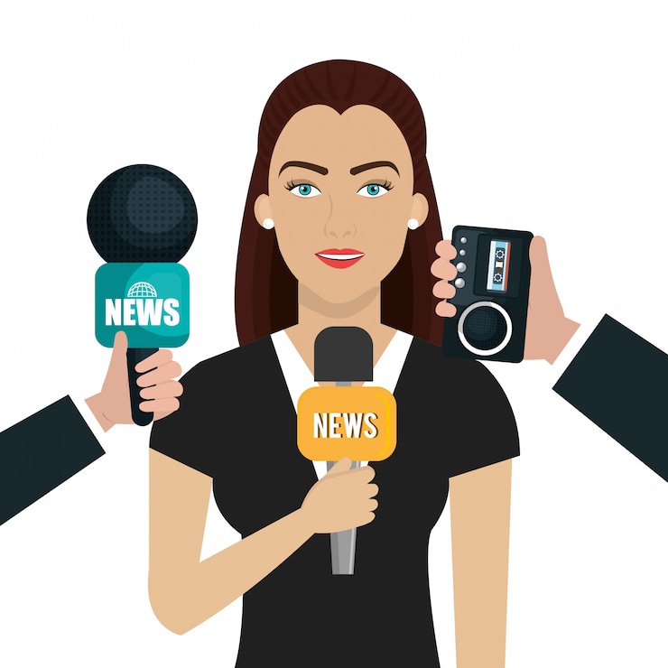 Vector breaking news design 