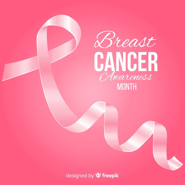 Breast cancer awareness month background