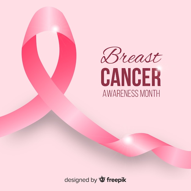 Breast cancer awareness month background