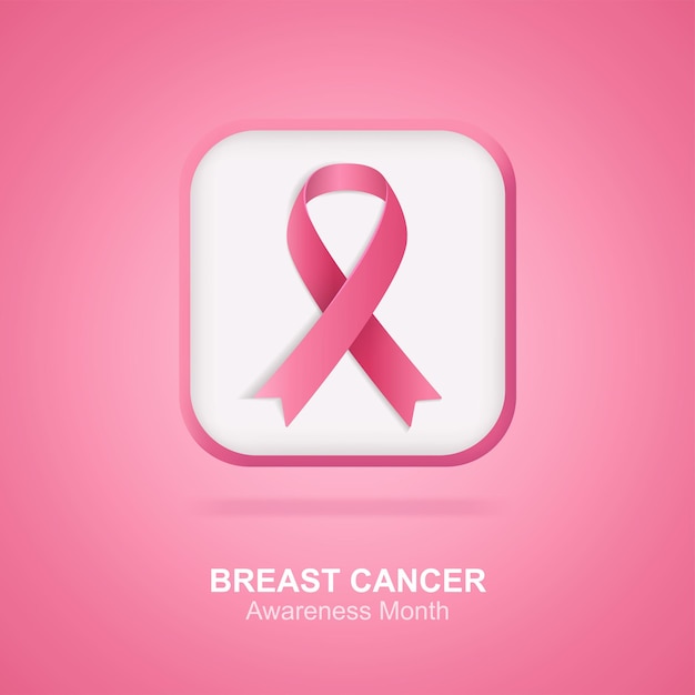 Breast cancer awareness month icons october month women health care  women day check up