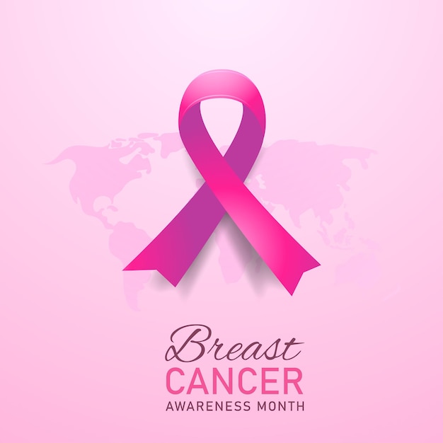 Breast Cancer Awareness Month illustration