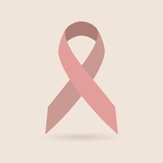 Розовая лента для осведомленности о раке молочной железы