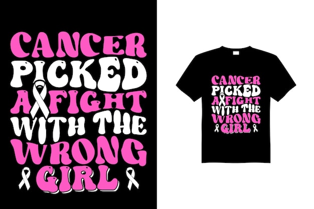 Vector breast cancer awareness
 t-shirt design vector file