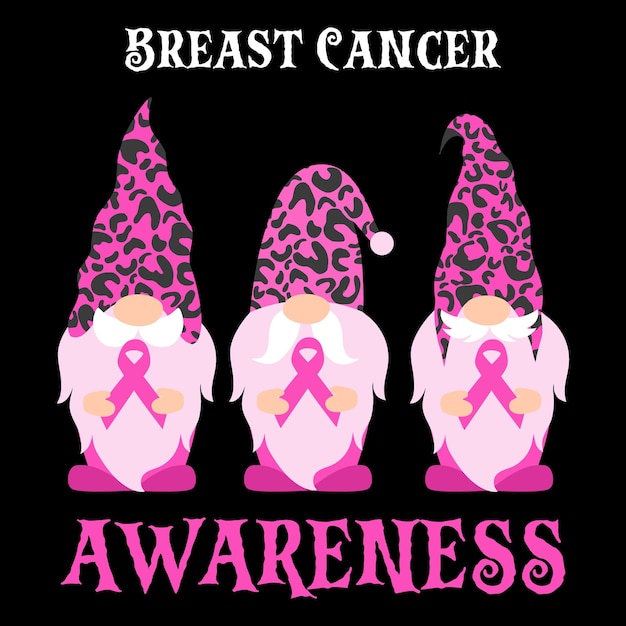 Breast Cancer Awareness T-shirt Design