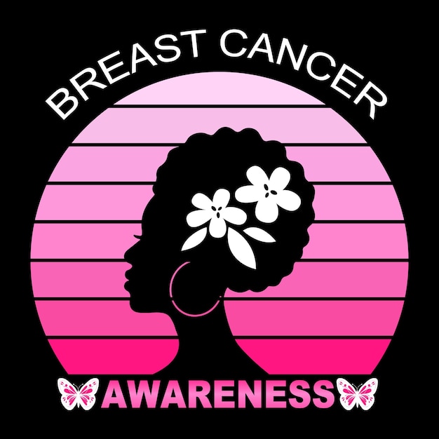 Breast Cancer Awareness T-shirt Design