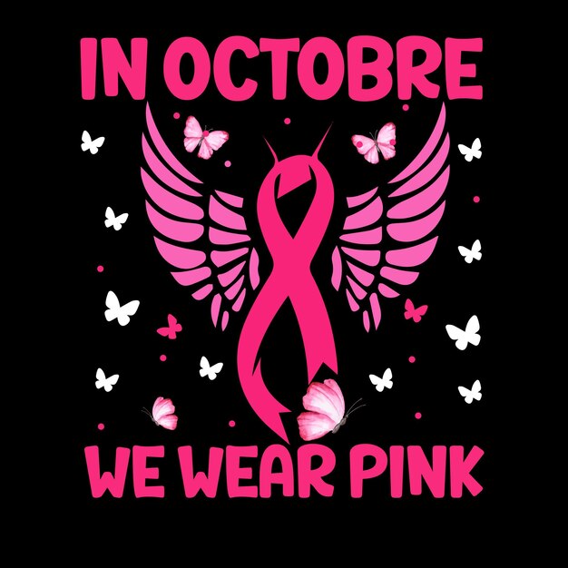 Breast cancer awareness t shirt