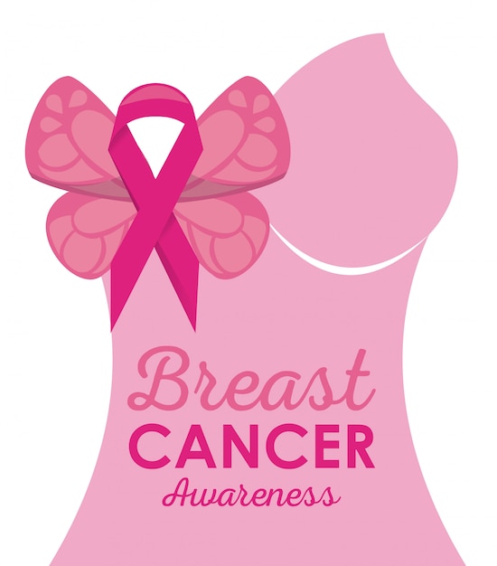Poster della campagna per il cancro al seno